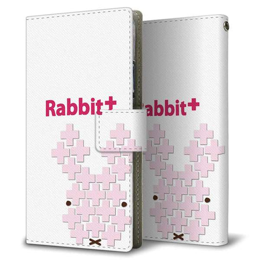 SoftBank エクスペリア XZ1 701SO 高画質仕上げ プリント手帳型ケース(薄型スリム)【IA802  Rabbit＋】