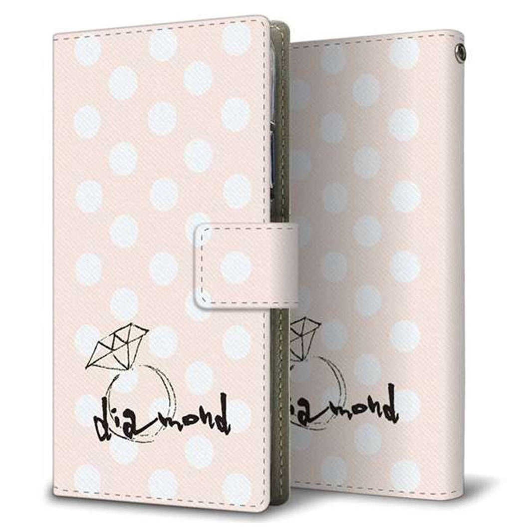iPhone XS 画質仕上げ プリント手帳型ケース(薄型スリム)【OE813 4月ダイヤモンド】
