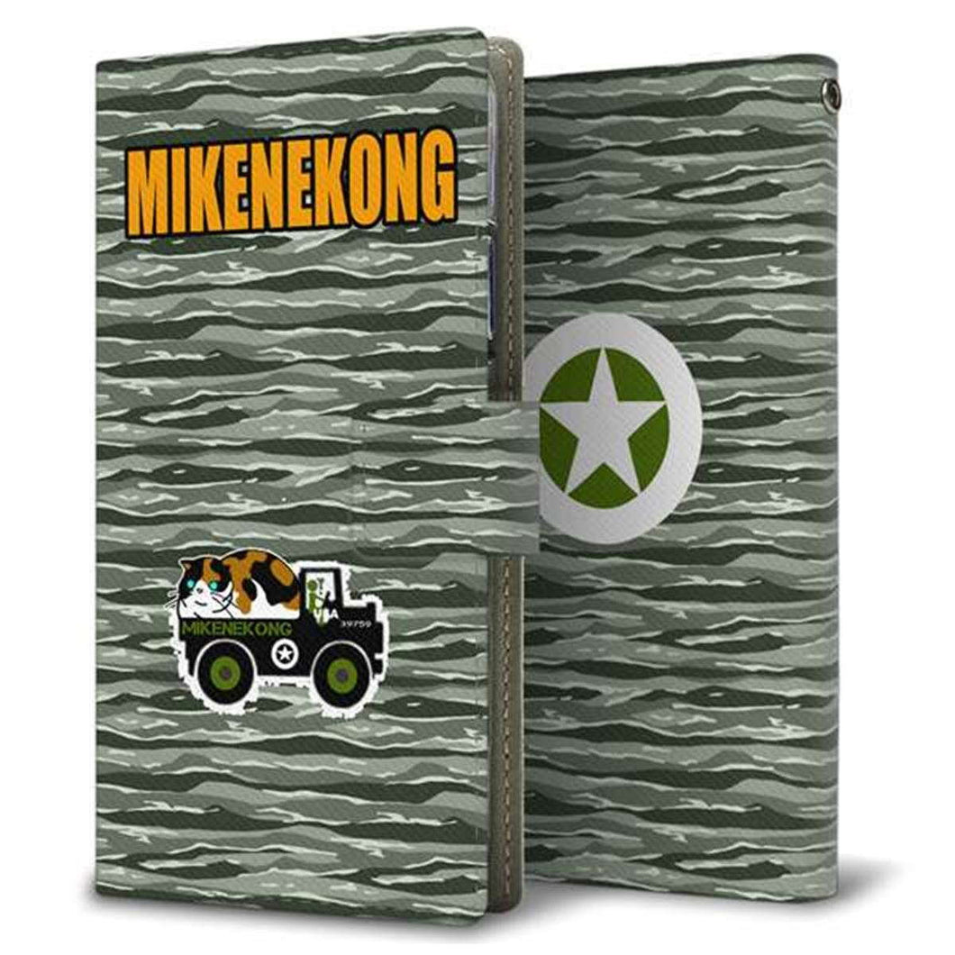 Y!mobile リベロS10 901ZT 画質仕上げ プリント手帳型ケース(薄型スリム)【YA903 ミケネコング03】