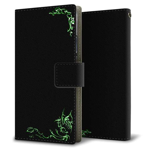 arrows We FCG01 高画質仕上げ プリント手帳型ケース(薄型スリム)鳳凰