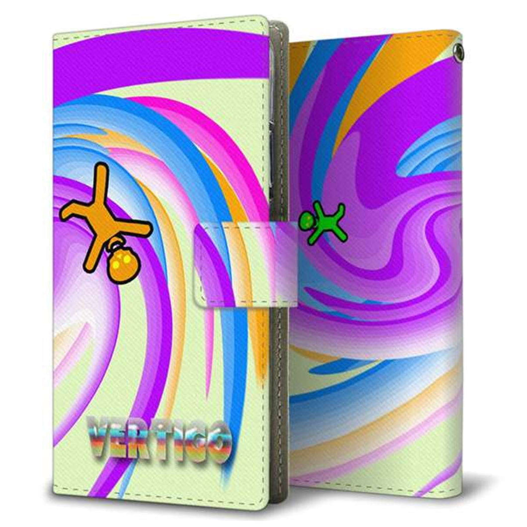 Xperia 5 IV SOG09 au 画質仕上げ プリント手帳型ケース(薄型スリム)【YB878 ピクトマン09】