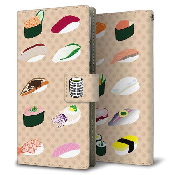 Xperia 10 III SO-52B docomo 高画質仕上げ プリント手帳型ケース(薄型スリム)お寿司