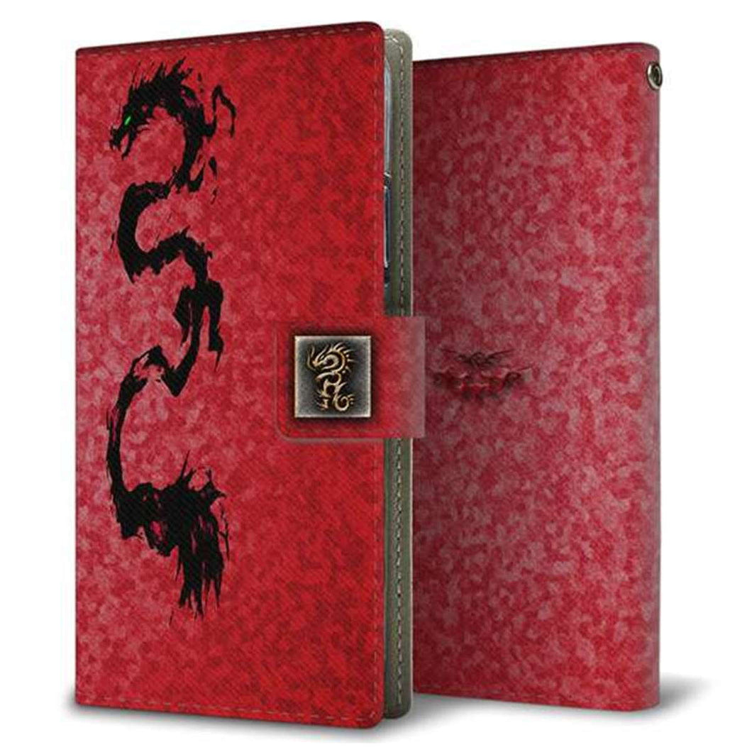 au ギャラクシーS21+ 5G SCG10 画質仕上げ プリント手帳型ケース(薄型スリム)【YB952 のぼり竜03】