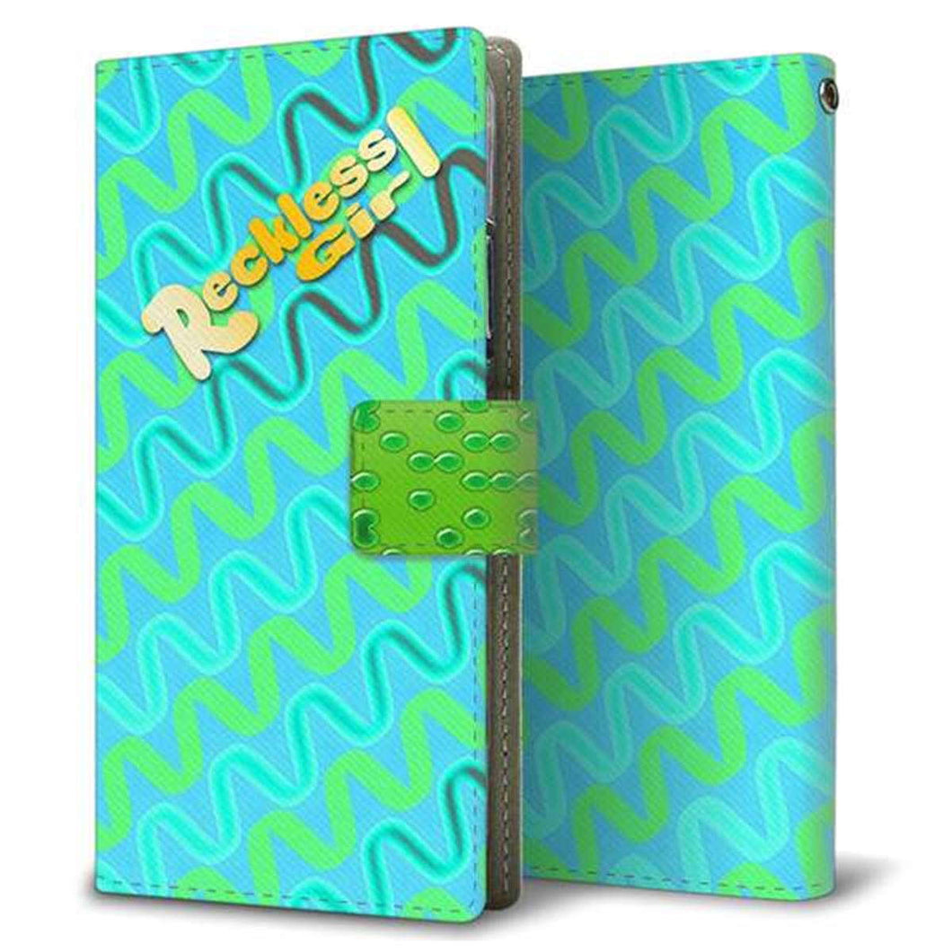 ZenFone(ゼンフォン)Max(M2) ZB633KL 画質仕上げ プリント手帳型ケース(薄型スリム)【YC810 スプリンググリーン】