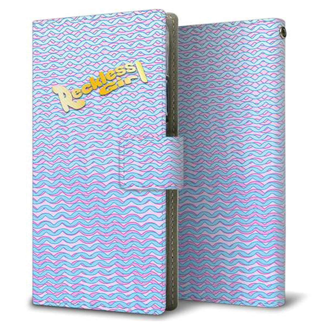 docomo エクスペリアZ5 SO-01H 画質仕上げ プリント手帳型ケース(薄型スリム)【YC822 ボーラインミックス】