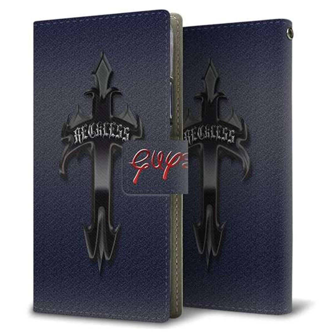 docomo エクスペリアZ5 SO-01H 画質仕上げ プリント手帳型ケース(薄型スリム)【YC890 ダーククロス】