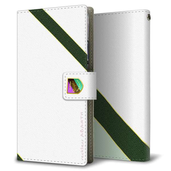 SoftBank エクスペリア XZ1 701SO 高画質仕上げ プリント手帳型ケース(薄型スリム)【YC943 アバルト和04】