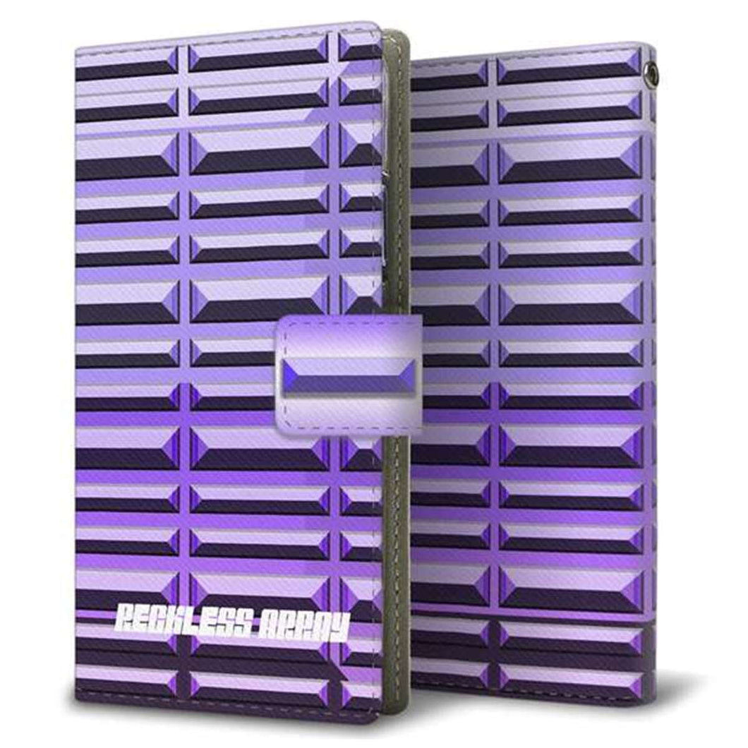 Android One S4 画質仕上げ プリント手帳型ケース(薄型スリム)【YC958 パープルバー】