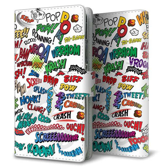 SoftBank OPPO Reno3 5G 高画質仕上げ プリント手帳型ケース(通常型)【271 アメリカン キャッチコピー】