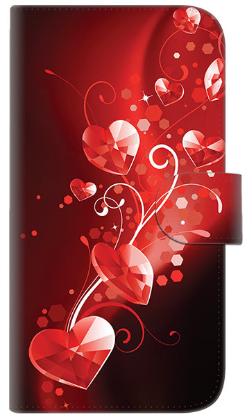 iPhone6 PLUS 高画質仕上げ プリント手帳型ケース(通常型)【385 クリスタルな恋】