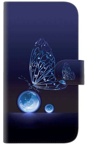 iPhone6 PLUS 高画質仕上げ プリント手帳型ケース(通常型)【418 神秘の蝶】