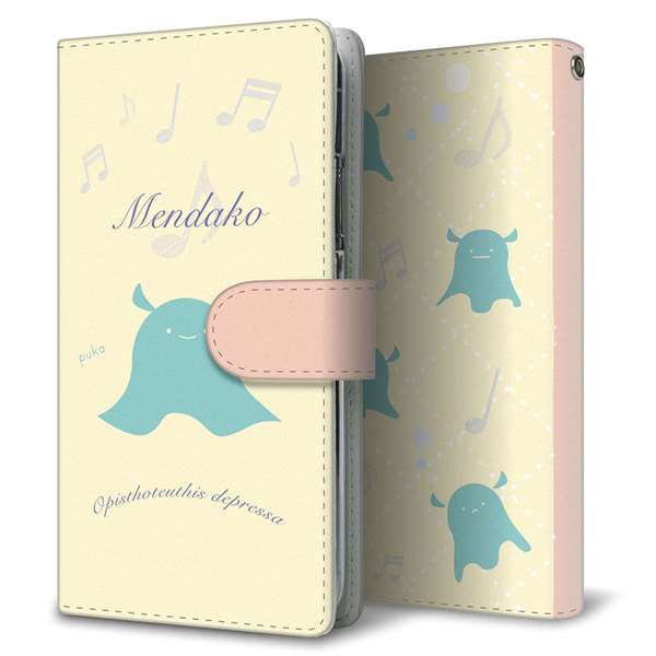 docomo HUAWEI(ファーウェイ) P30 Pro HW-02L 高画質仕上げ プリント手帳型ケース(通常型)【FD819 メンダコ】