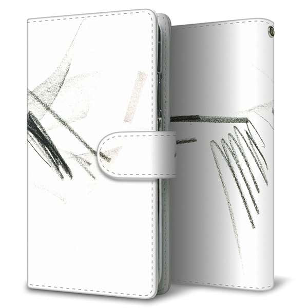 OPPO(オッポ) AX7 高画質仕上げ プリント手帳型ケース(通常型)【FD823 クロッキー(稲永)】