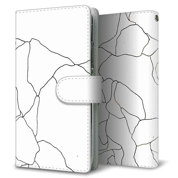 au エクスペリア XZ2 SOV37 高画質仕上げ プリント手帳型ケース(通常型)【FD826 ボーダーライン03(稲永)】