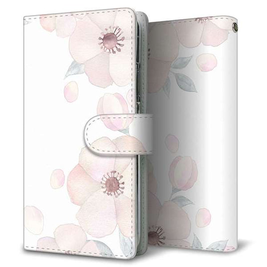 Galaxy S22 SCG13 au 高画質仕上げ プリント手帳型ケース(通常型)ドゥ・フルール