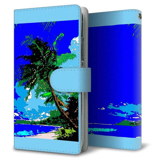 HUAWEI(ファーウェイ) P40 lite E ART-L29N 高画質仕上げ プリント手帳型ケース(通常型)【YC980 トロピカル01】