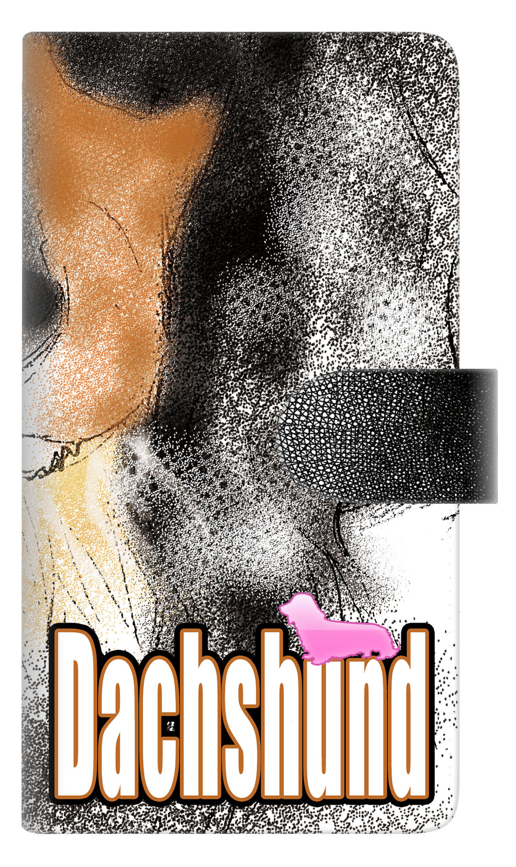 iPhone6 PLUS 高画質仕上げ プリント手帳型ケース(通常型)【YD810 ダックス01】