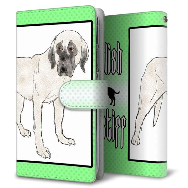 OPPO A55s 5G A102OP SoftBank 高画質仕上げ プリント手帳型ケース(通常型)【YD949 イングリッシュマスティフ02】