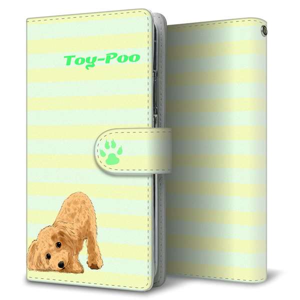 docomo エクスペリア XZ2 SO-03K 高画質仕上げ プリント手帳型ケース(通常型)【YF858 トイプー06】