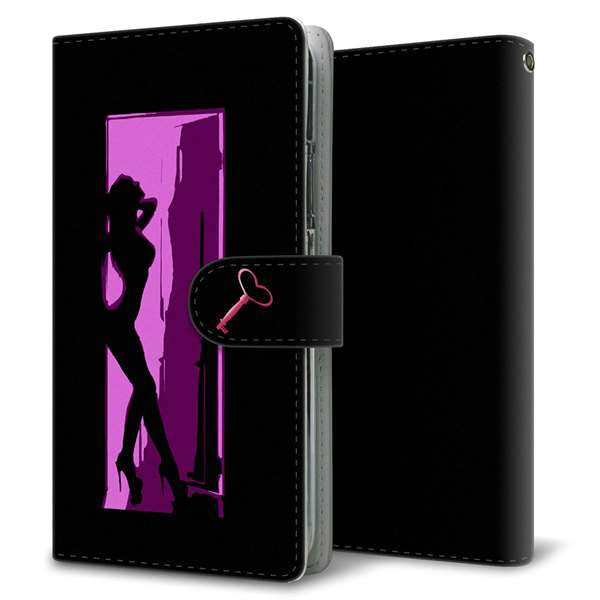 Xperia Ace III SOG08 au 高画質仕上げ プリント手帳型ケース(通常型)【YF945 カラーレディ06】