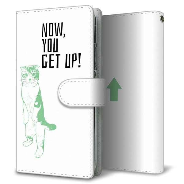 Google Pixel 3XL 高画質仕上げ プリント手帳型ケース(通常型)【YF984 ミャウ05】