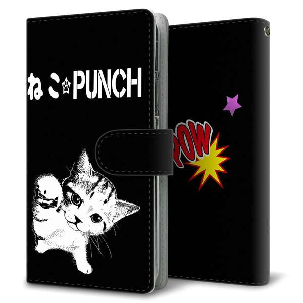 Xiaomi 11T Pro 高画質仕上げ プリント手帳型ケース(通常型)【YF985 ミャウ06】