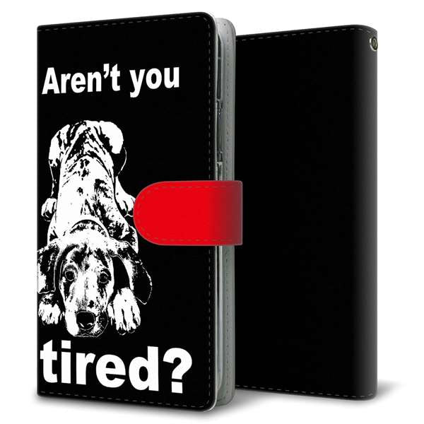 AQUOS sense5G SH-53A docomo 高画質仕上げ プリント手帳型ケース(通常型)バウワウ