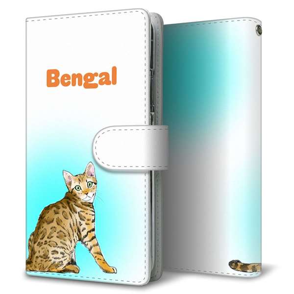 arrows We F-51B docomo 高画質仕上げ プリント手帳型ケース(通常型)ベンガル