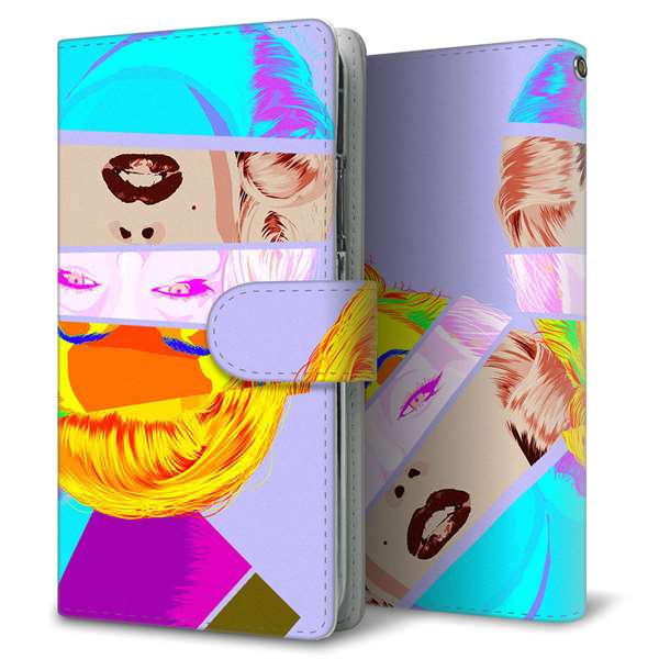 Y!mobile エクスペリア10 II A001SO 高画質仕上げ プリント手帳型ケース(通常型)【YJ211 マリリンモンローデザイン(D)】