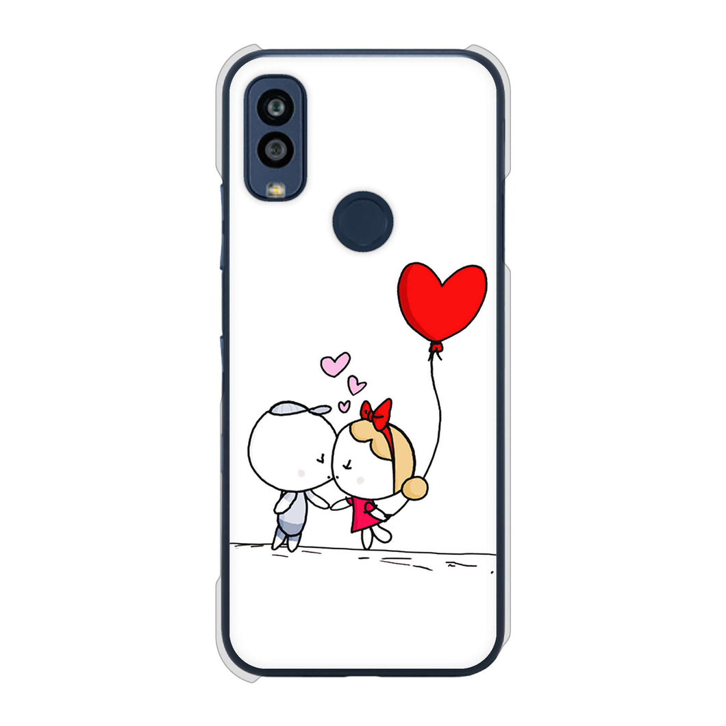 Android One S10 Y!mobile 高画質仕上げ 背面印刷 ハードケース カップル