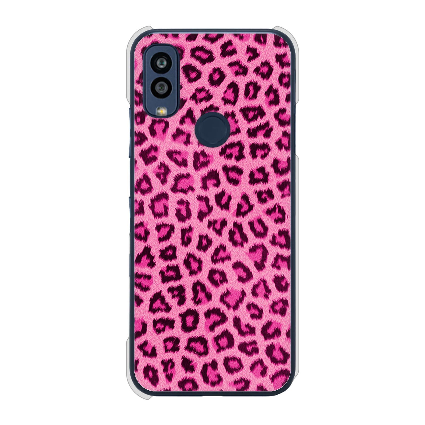 Android One S10 Y!mobile 高画質仕上げ 背面印刷 ハードケース ヒョウ柄ベーシックS