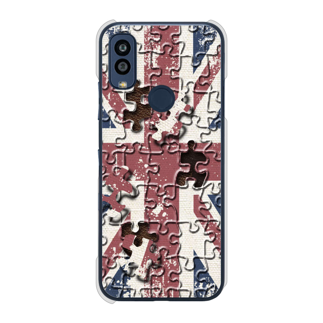 Android One S10 Y!mobile 高画質仕上げ 背面印刷 ハードケース ユニオンジャック