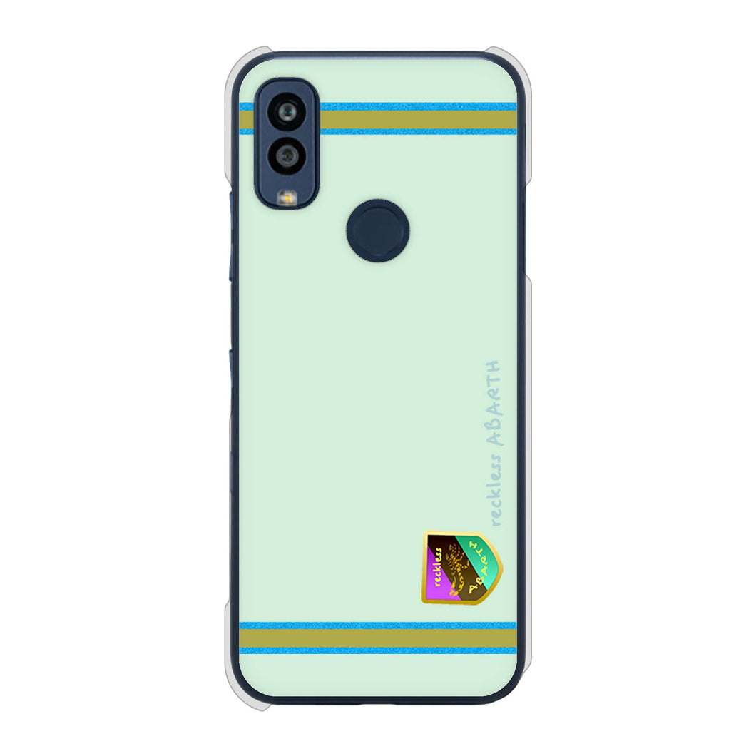 Android One S10 Y!mobile 高画質仕上げ 背面印刷 ハードケース アバルト