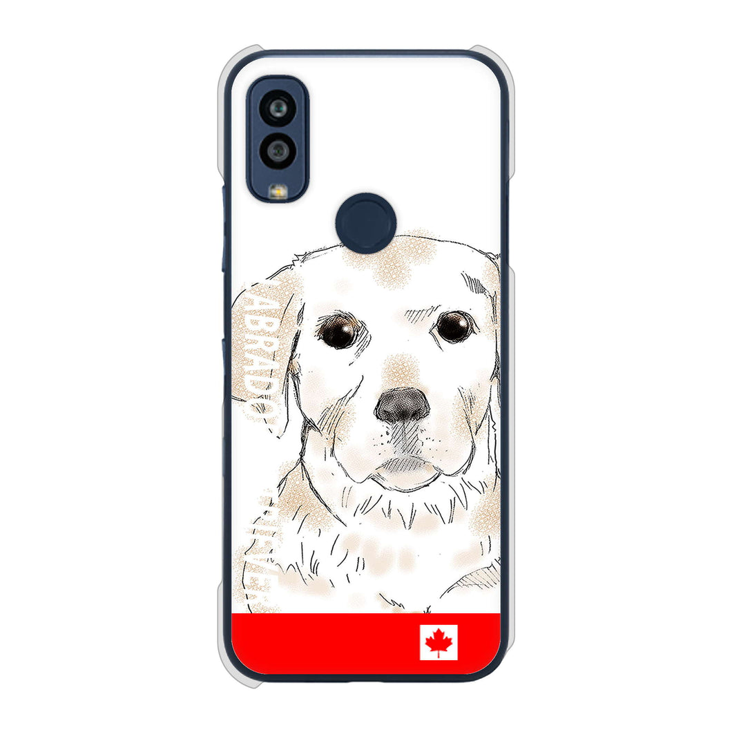 Android One S10 Y!mobile 高画質仕上げ 背面印刷 ハードケース ラブラドールレトリバー