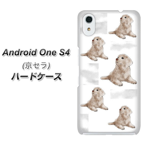 Android One S4 高画質仕上げ 背面印刷 ハードケース【YD823 ラブラドールレトリバー04】