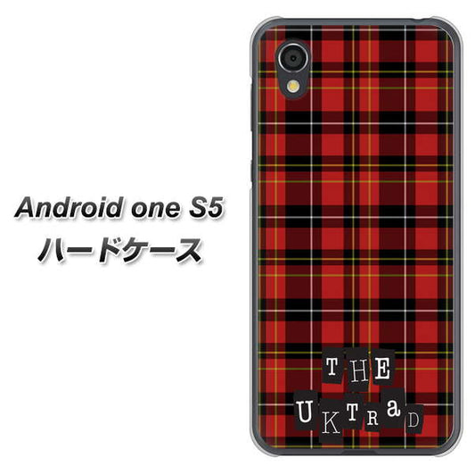 Android One S5 高画質仕上げ 背面印刷 ハードケース【547 THEチェック】