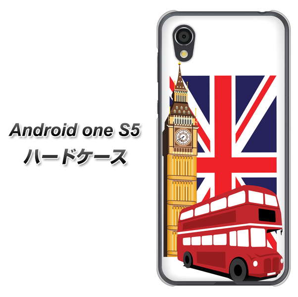 Android One S5 高画質仕上げ 背面印刷 ハードケース【573 イギリス】