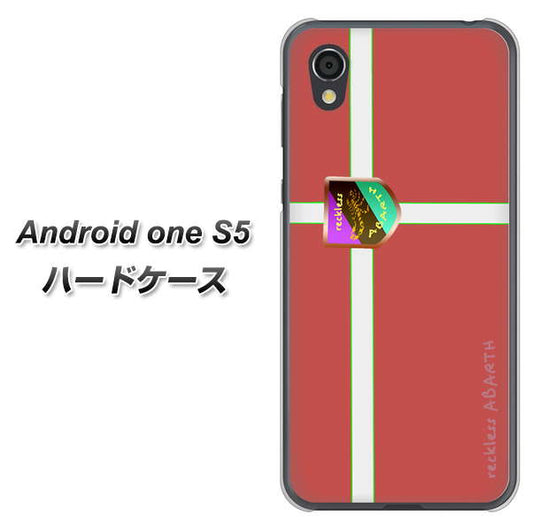 Android One S5 高画質仕上げ 背面印刷 ハードケース【YC934 アバルト05】