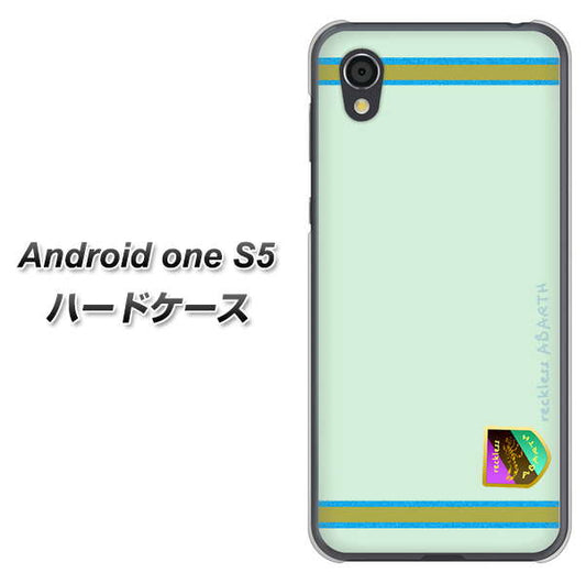 Android One S5 高画質仕上げ 背面印刷 ハードケース【YC938 アバルト09】