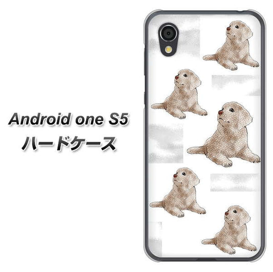 Android One S5 高画質仕上げ 背面印刷 ハードケース【YD823 ラブラドールレトリバー04】
