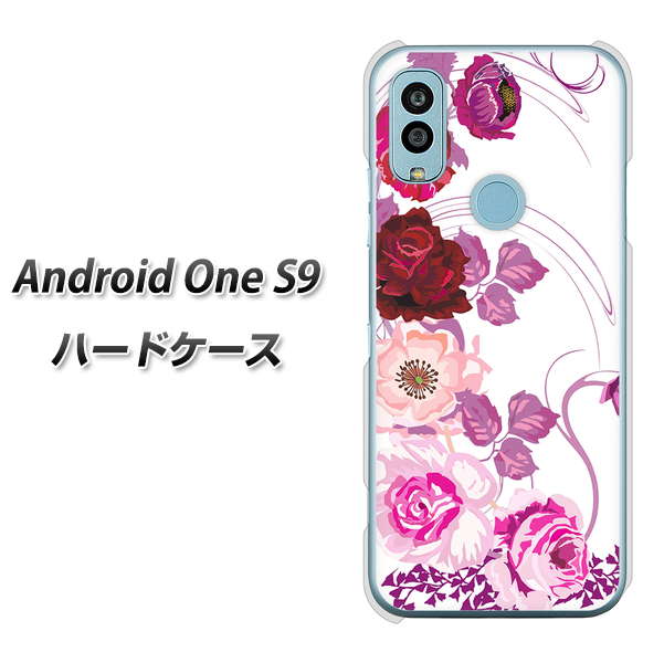 Android One S9 Y!mobile 高画質仕上げ 背面印刷 ハードケース【116 6月のバラ】