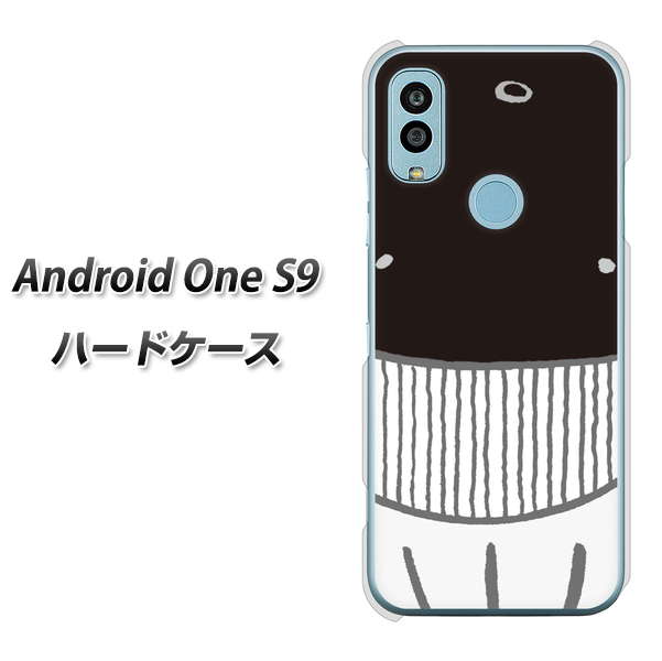 Android One S9 Y!mobile 高画質仕上げ 背面印刷 ハードケース【355 くじら】