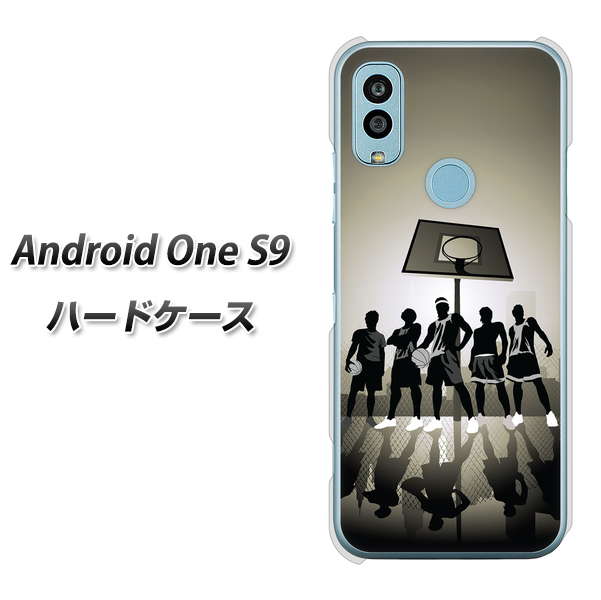 Android One S9 Y!mobile 高画質仕上げ 背面印刷 ハードケース【389 クールバスケ】