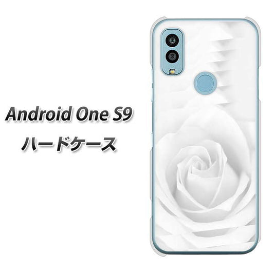Android One S9 Y!mobile 高画質仕上げ 背面印刷 ハードケース【402 ホワイトＲｏｓｅ】