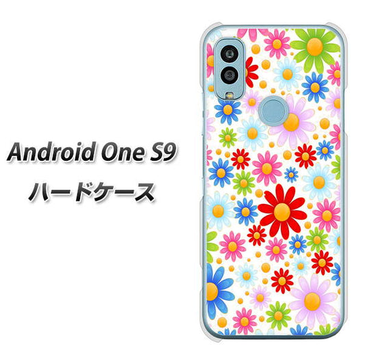 Android One S9 Y!mobile 高画質仕上げ 背面印刷 ハードケース【606 マーガレット】
