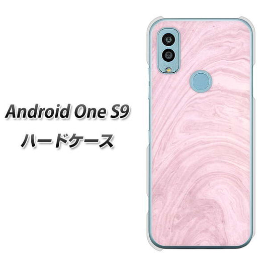 Android One S9 Y!mobile 高画質仕上げ 背面印刷 ハードケース【KM873 大理石ラベンダー】