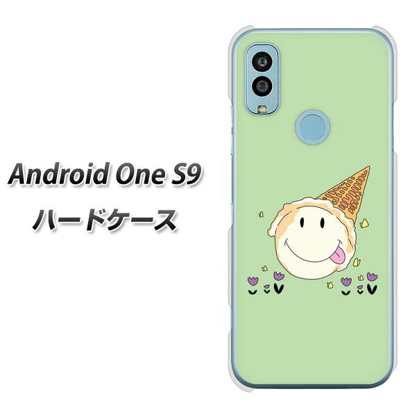 Android One S9 Y!mobile 高画質仕上げ 背面印刷 ハードケース【MA902 アイスクリーム】