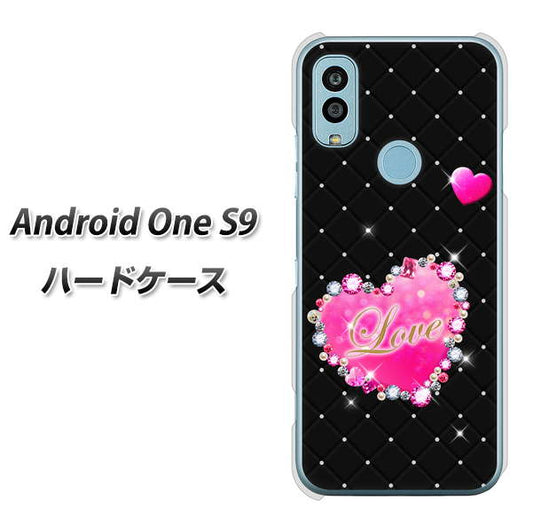 Android One S9 Y!mobile 高画質仕上げ 背面印刷 ハードケース【SC823 スワロデコ風プリント】