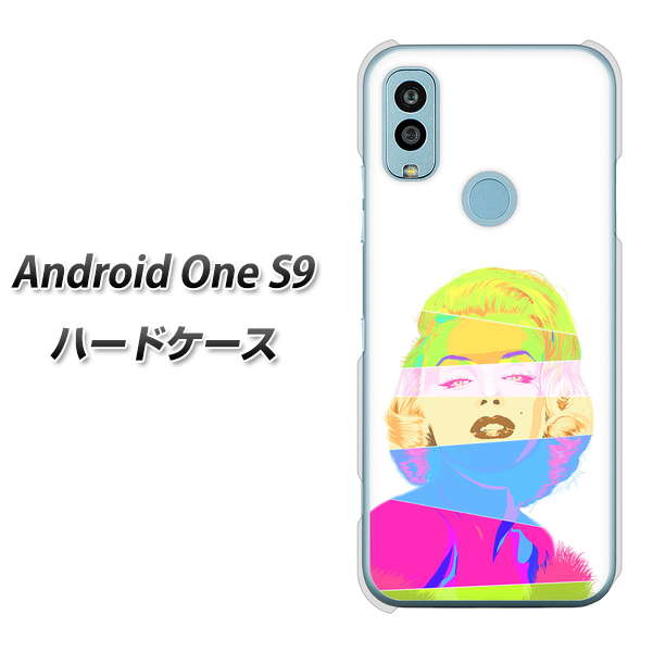 Android One S9 Y!mobile 高画質仕上げ 背面印刷 ハードケース【YJ208 マリリンモンローデザイン(A)】