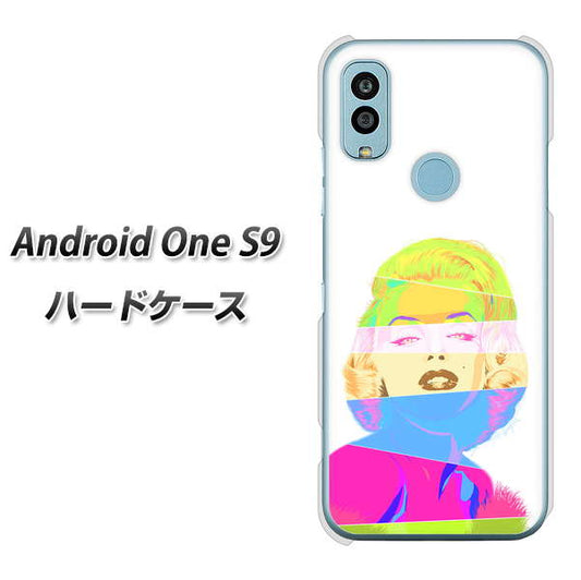 Android One S9 Y!mobile 高画質仕上げ 背面印刷 ハードケース【YJ208 マリリンモンローデザイン（A）】
